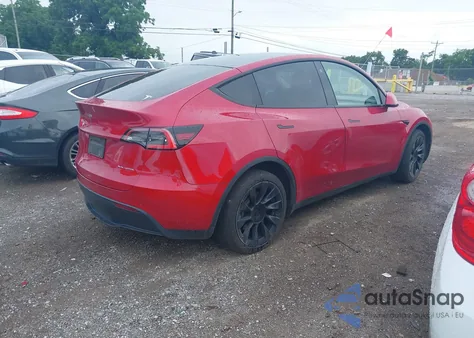 2021 Tesla Model Y Long Range Dual Motor All-Wheel Drive из США, поврежденный, VIN 5YJYGDEE3MF092447